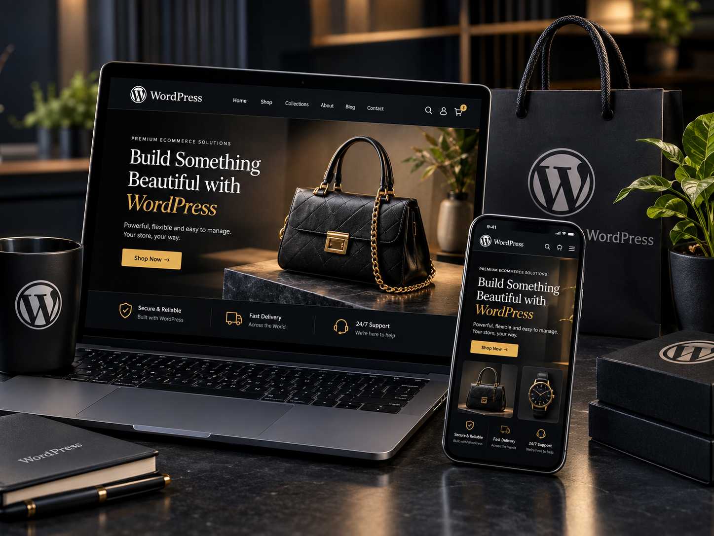WordPress design and development service by Arslan Codes