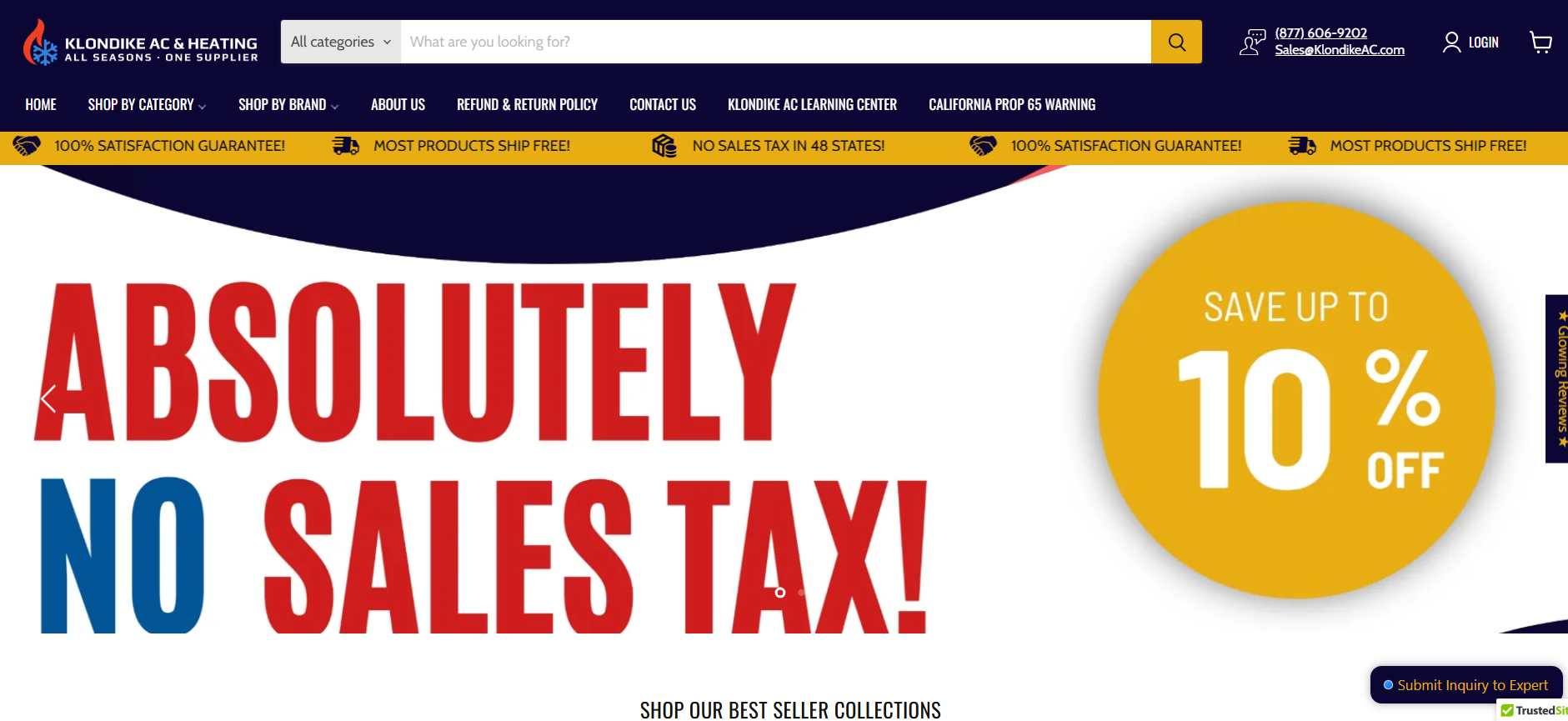 Klondike AC Website